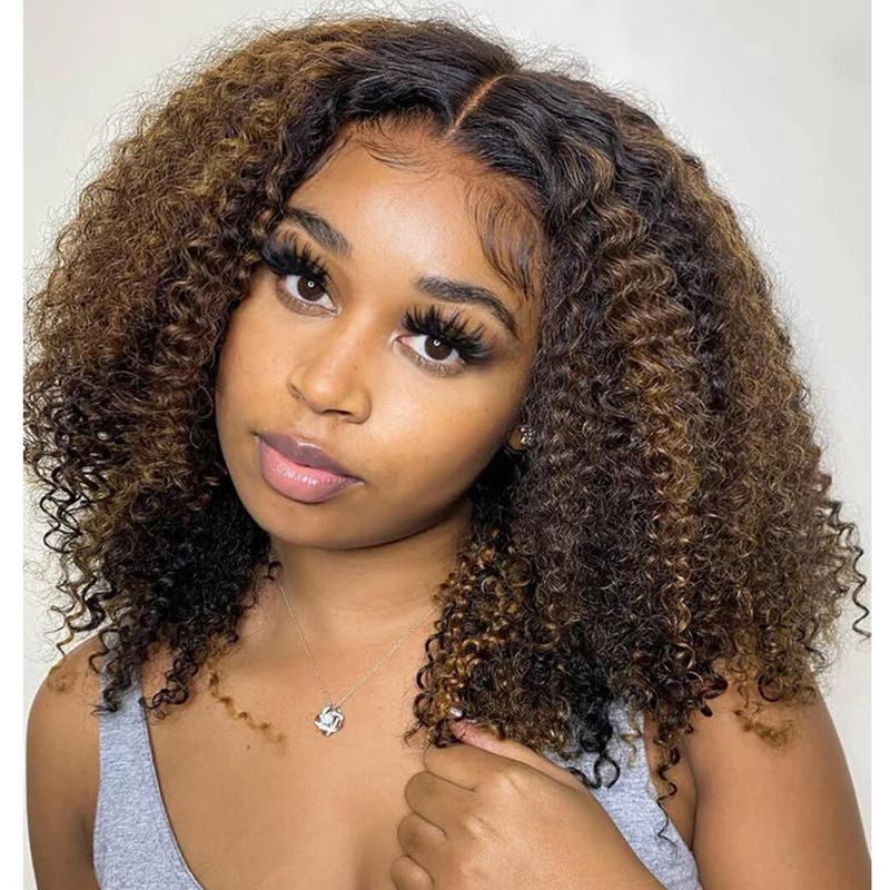 Amanda Hair Kinky Curly 250% Density 6x4 / 13x4 Lace Front Ready Go Human Hair Wig Flash Sale