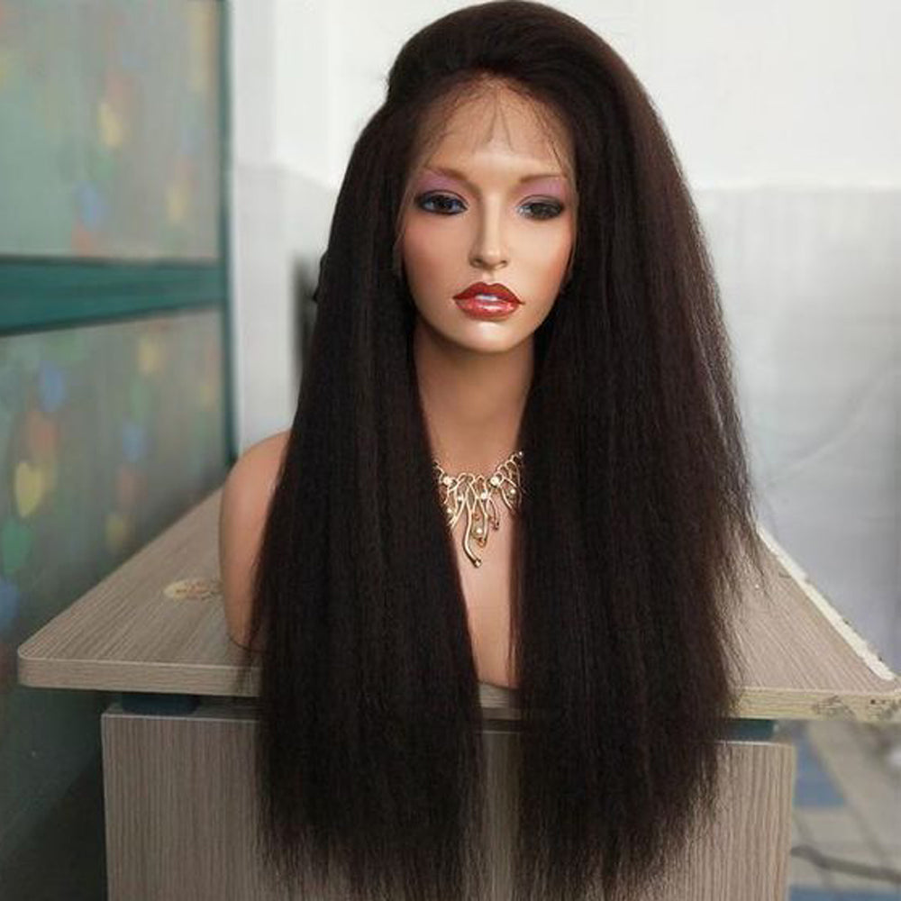 Kinky Straight Best Full Lace Wigs-Amanda Hair