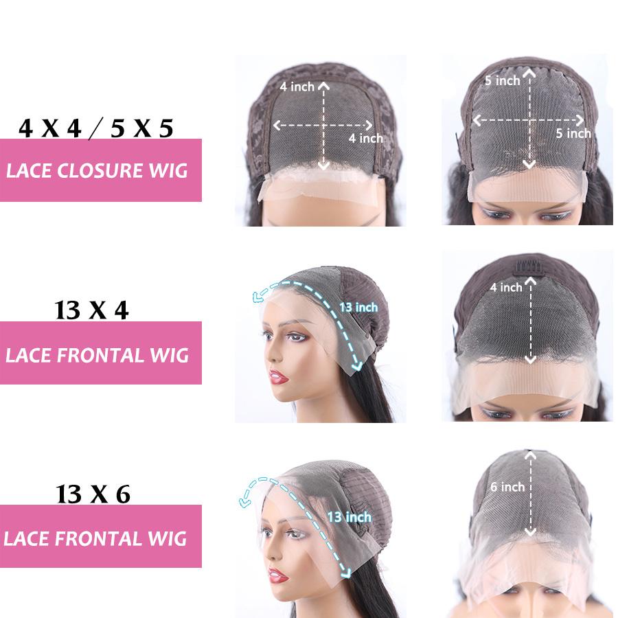 Chestnut Brown Body Wave Human Hair Wigs 13x4 Lace Front Colored Wig For Black Women-Amanda Hair