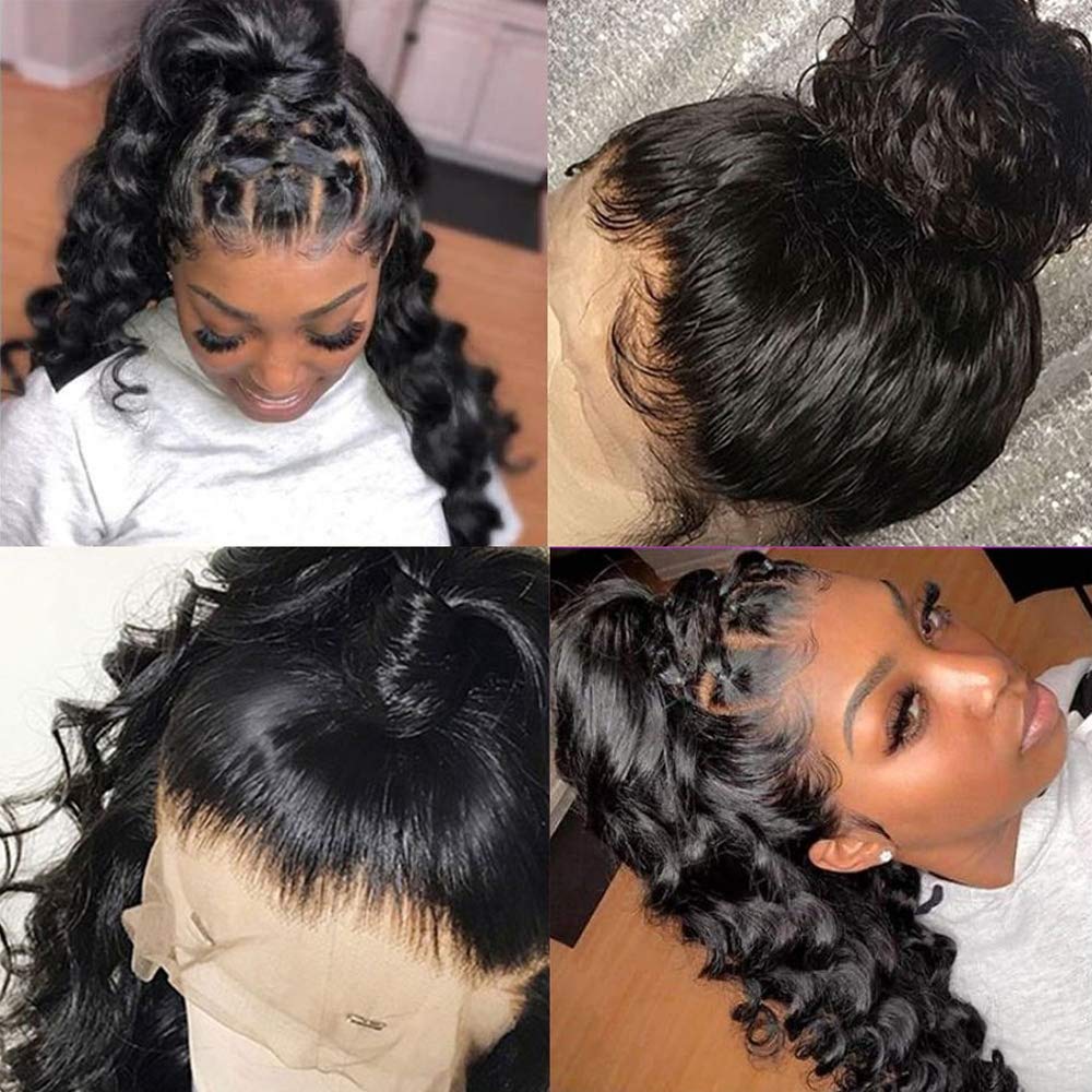 Flash Sale Buy 2 Get 1 Free Long Loose Deep Wave 13x6 Undetectable Transparent Lace Best Human Hair Glueless Wigs Online - Amanda Hair