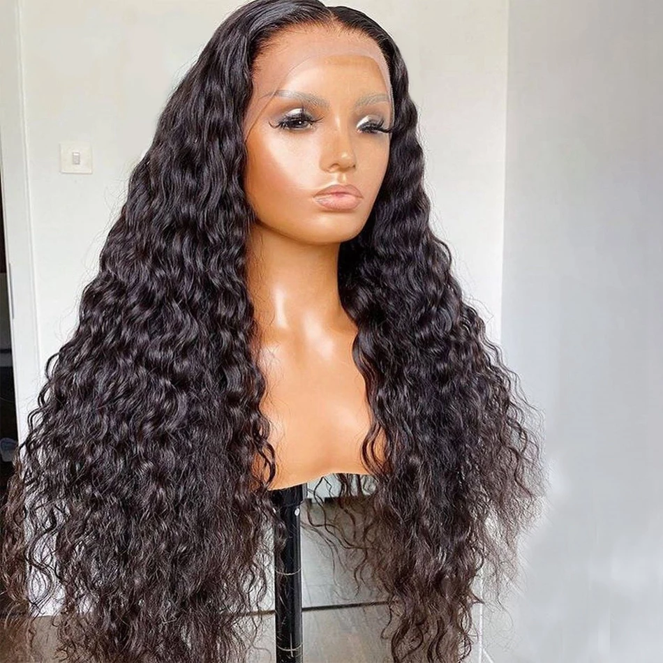 Flash Sale: Save $100 Water Wave Hair 13x6  Transparent HD Lace Front Wig 36" Glueless Long Wigs Real Human Hair Wigs For Women-Amanda Hair